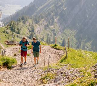 Wandern in den Bergen